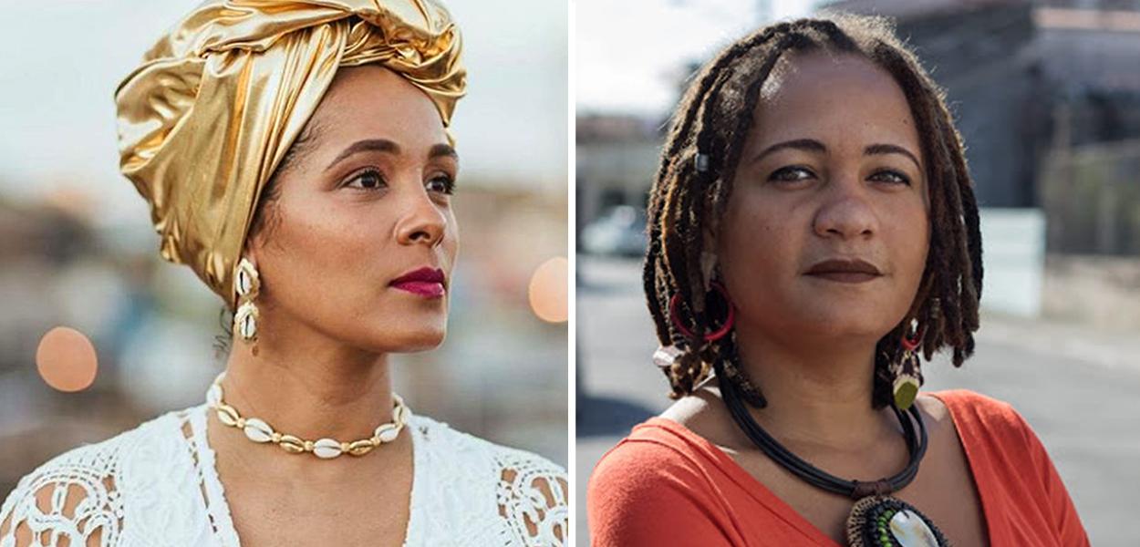 Lívia Vaz e Aza Njeri