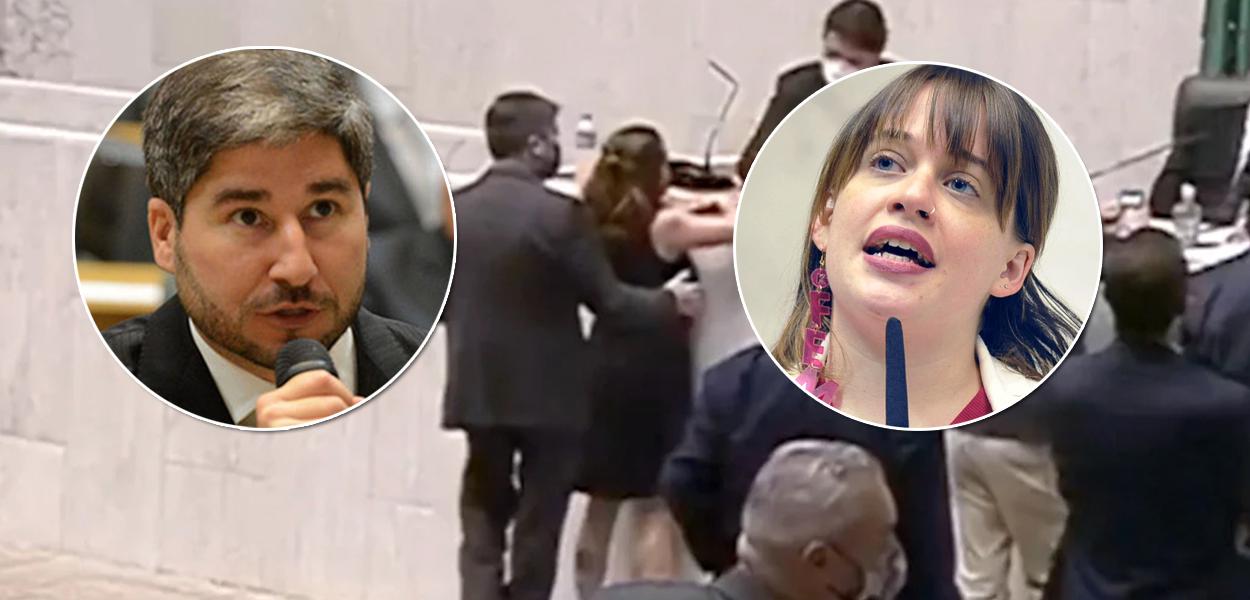 Fernando Cury e Isa Penna