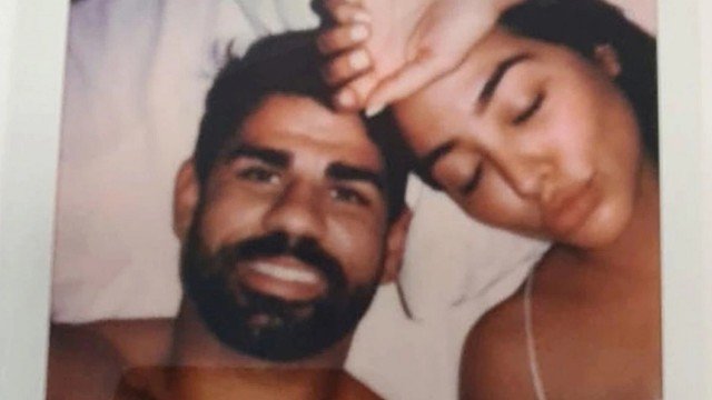 Diego Costa e mulher, Foto: Reprodução/The Sun