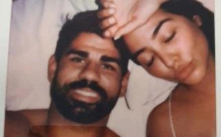 Diego Costa e mulher, Foto: Reprodução/The Sun