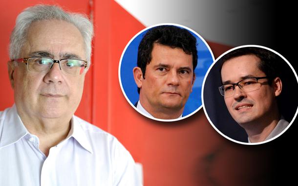 Luis Nassif, Sérgio Moro e Deltan Dallagnol