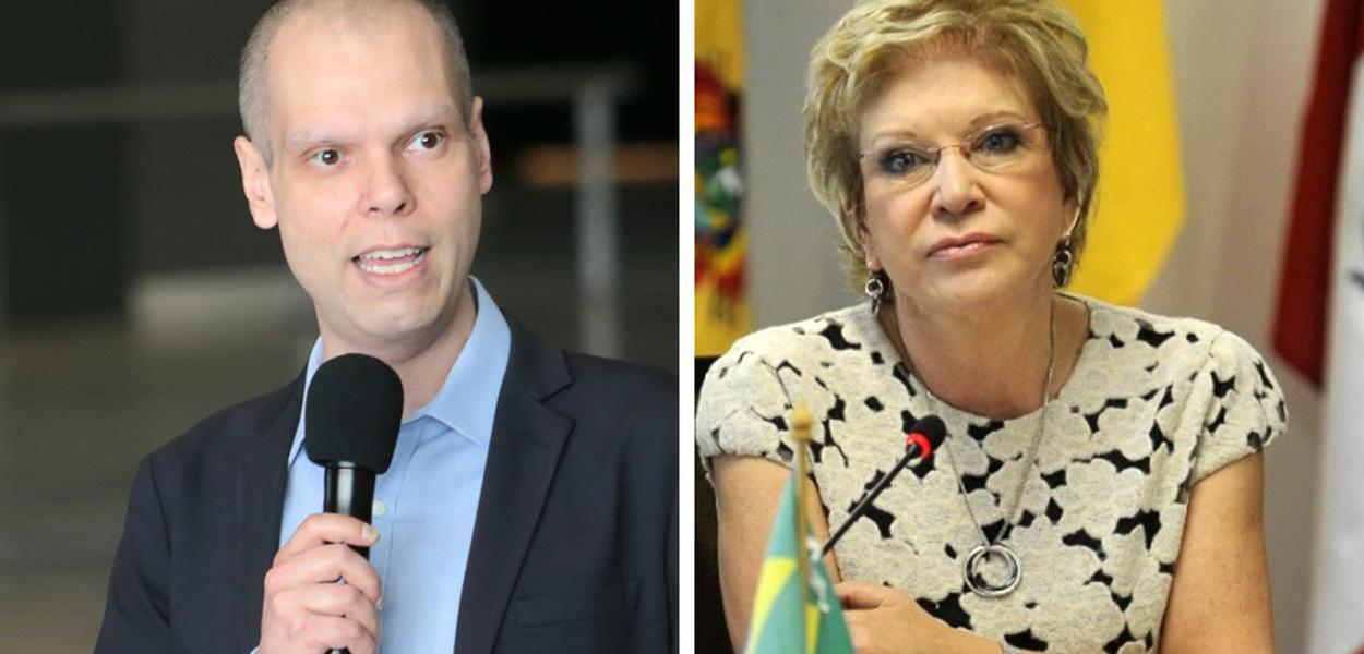 Bruno Covas e Marta Suplicy