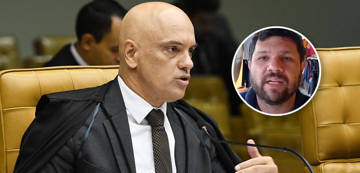 Alexandre de Moraes e Oswaldo Eustáquio