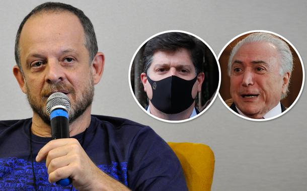 Breno Altman, Baleia Rossi e Michel Temer