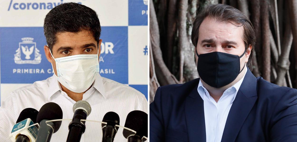 ACM Neto e Rodrigo Maia