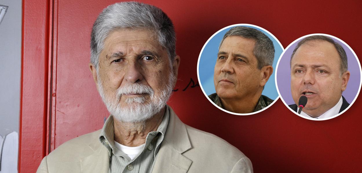 Celso Amorim, Braga Neto e Pazuello