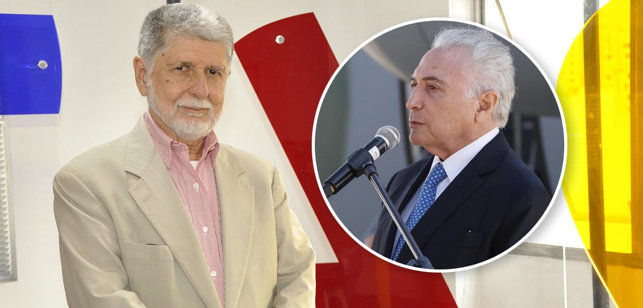 Celso Amorim e Michel Temer