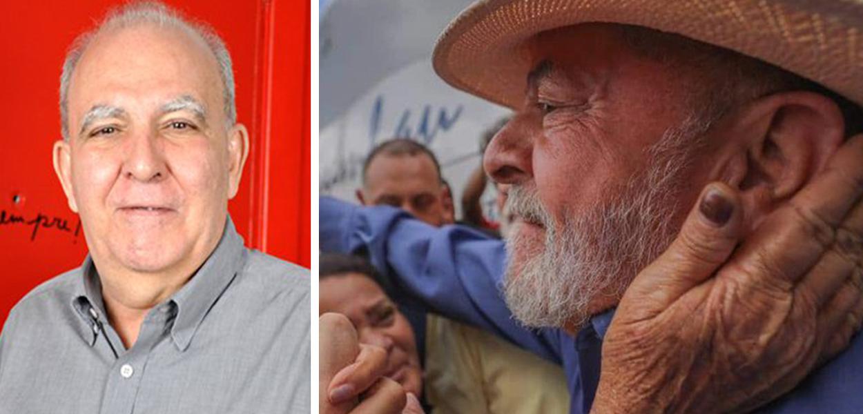 Miguel Torres e ex-presidente Lula