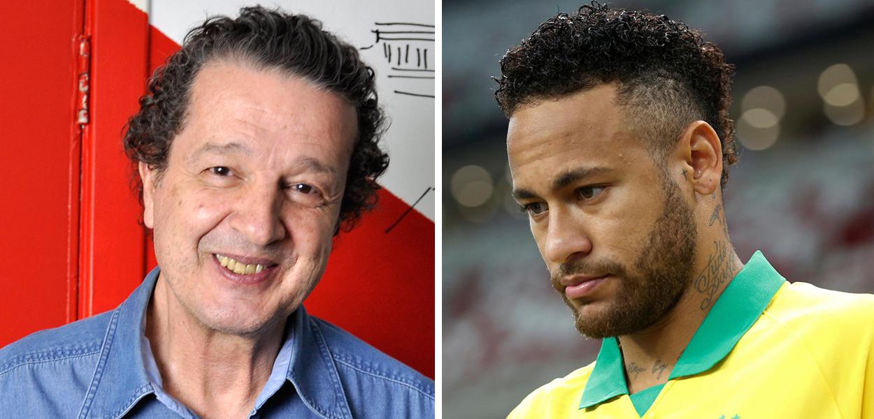 Juca Kfouri e Neymar