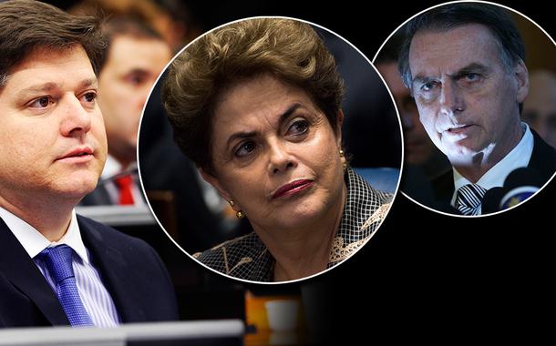 Baleia Rossi, Dilma e Bolsonaro