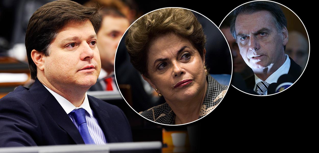 Baleia Rossi, Dilma e Bolsonaro