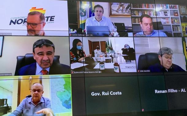 Governadores do Nordeste reunidos