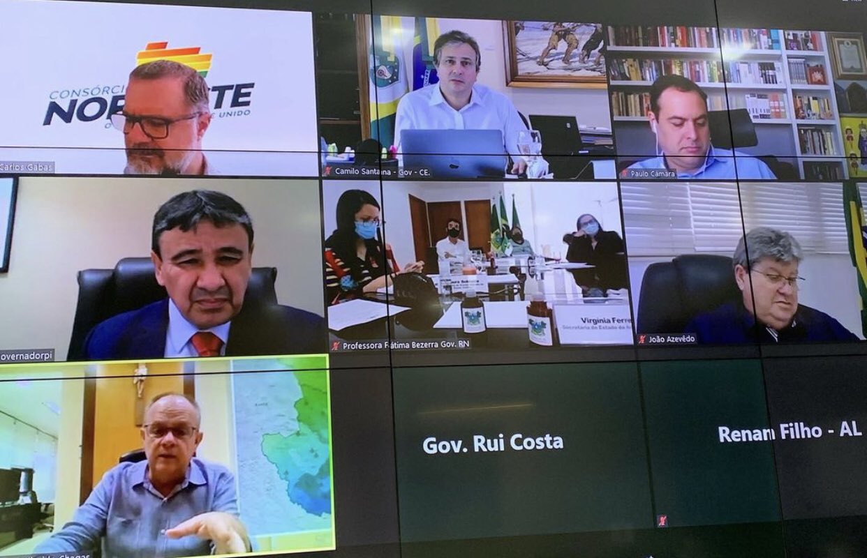 Governadores do Nordeste reunidos