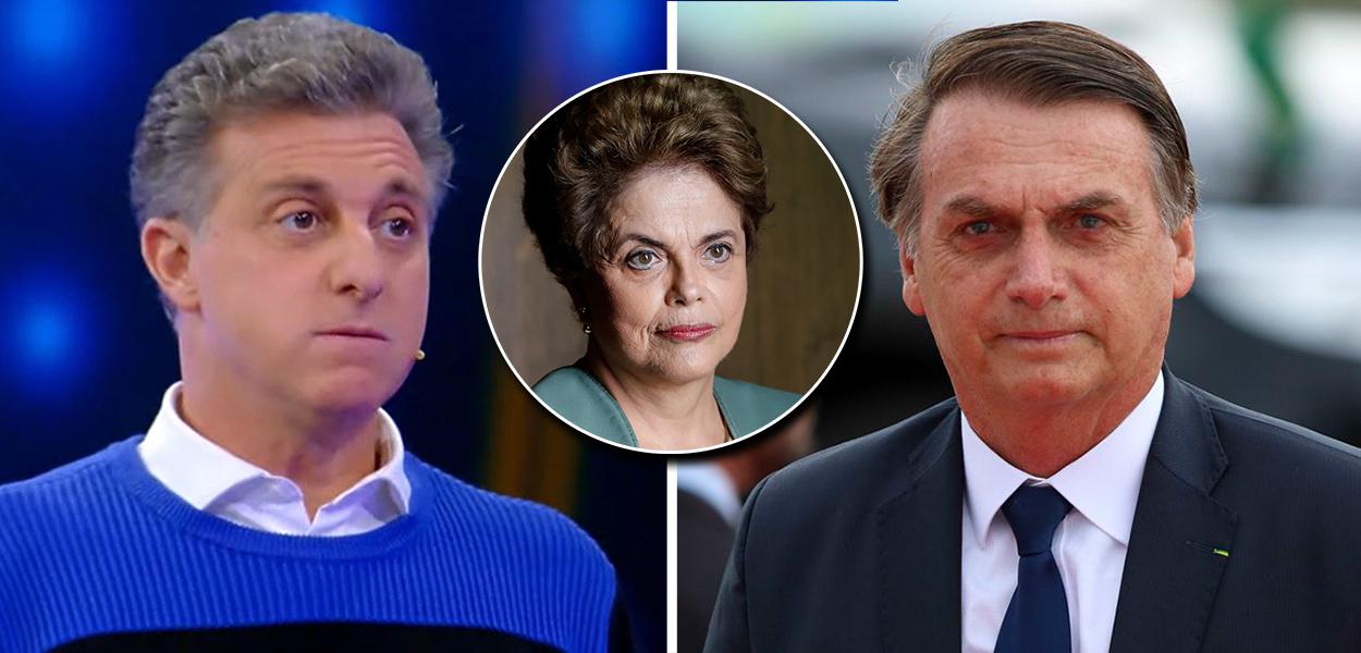 Huck, Dilma e Bolsonaro