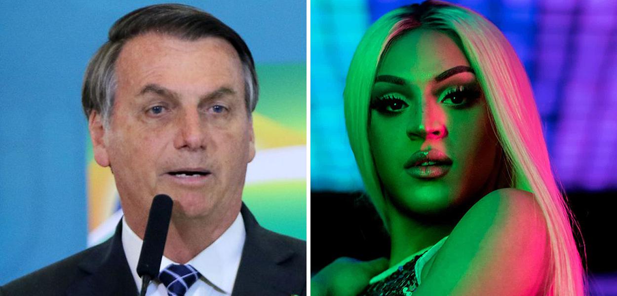 Jair Bolsonaro e Pabllo Vittar