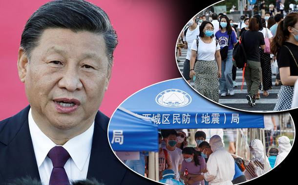 Presidente da China, Xi Jinping / Pandemia de Covid