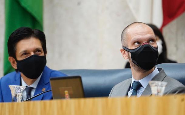 Ricardo Nunes e Bruno Covas