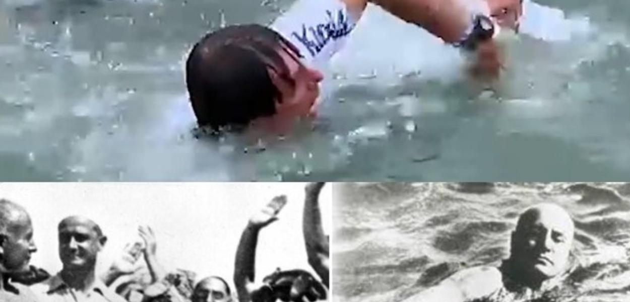 Jair Bolsonaro e Benito Mussolini
