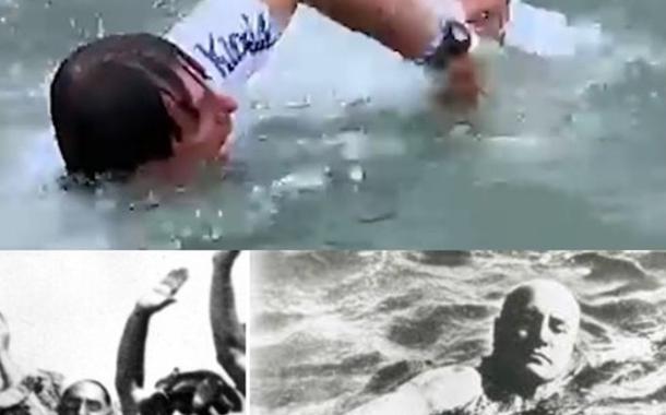 Jair Bolsonaro e Benito Mussolini