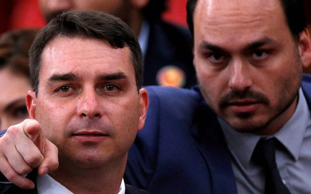 Flávio e Carlos Bolsonaro