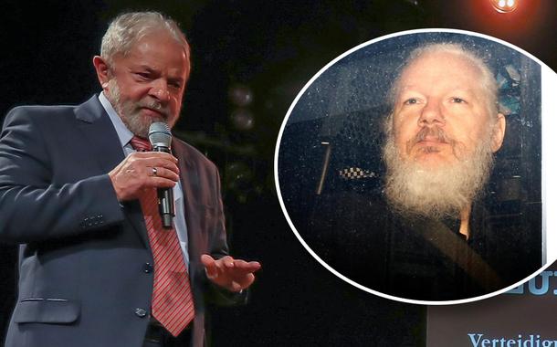 Lula e Julian Assange