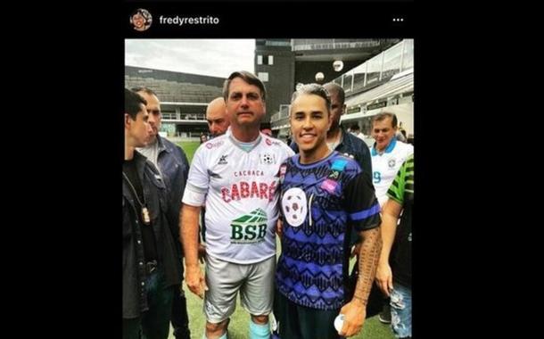 Jair Bolsonaro e Fredy da Silva Gonçalves Bento
