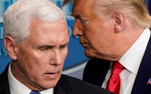 Mike Pence e Trump