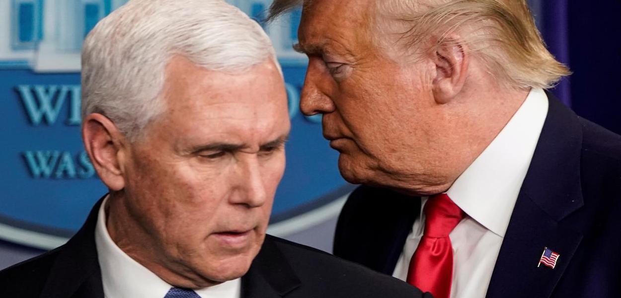 Mike Pence e Trump
