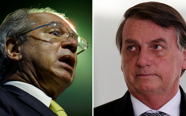 Paulo Guedes e Jair Bolsonaro