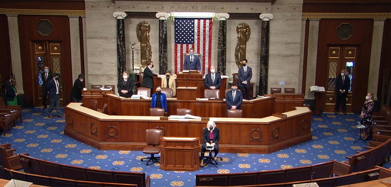 Sessão no Congresso dos Estados Unidos, o Capitólio