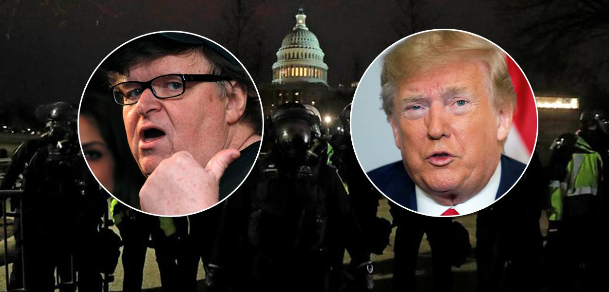 Michael Moore e Donald Trump