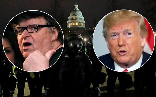 Michael Moore e Donald Trump