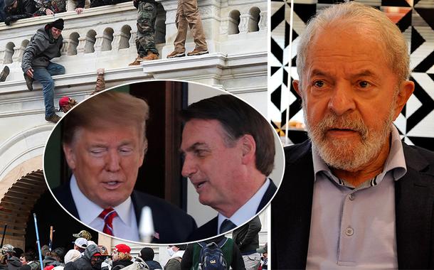 Invasão ao Capitólio, Trump e Bolsonaro, e Lula