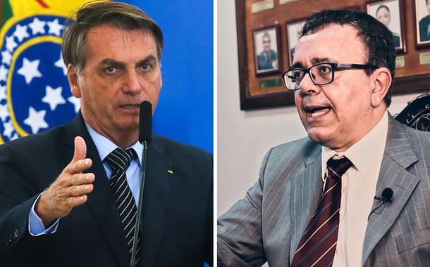 Jair Bolsonaro e o procurador Marcelo Rocha Monteiro