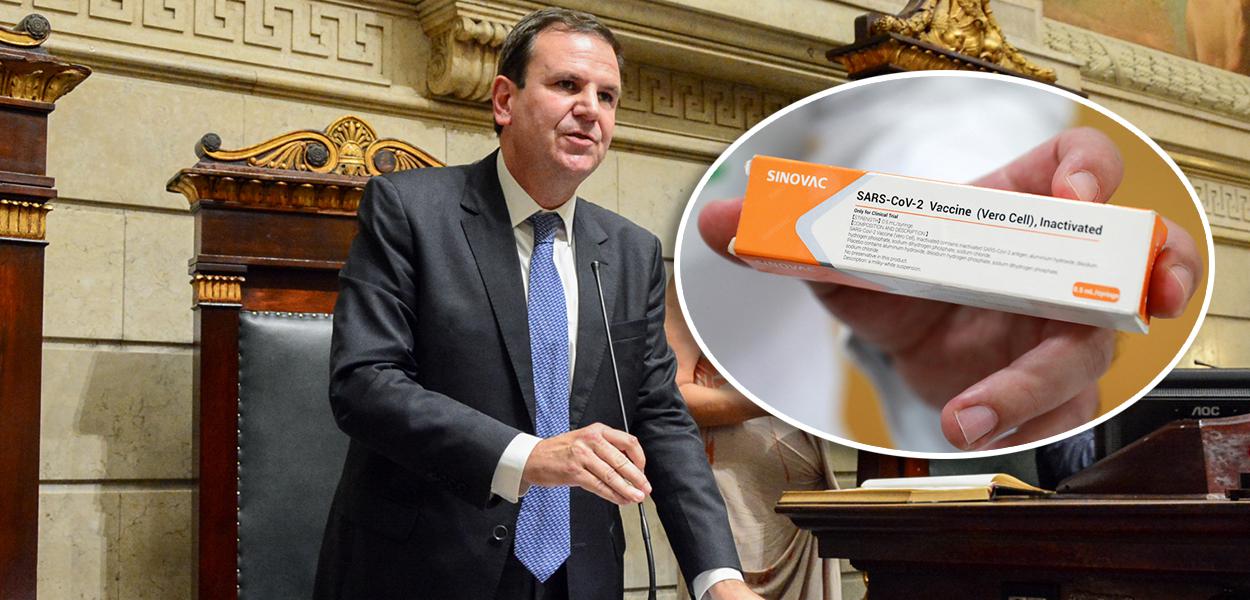 Eduardo Paes e CoronaVac