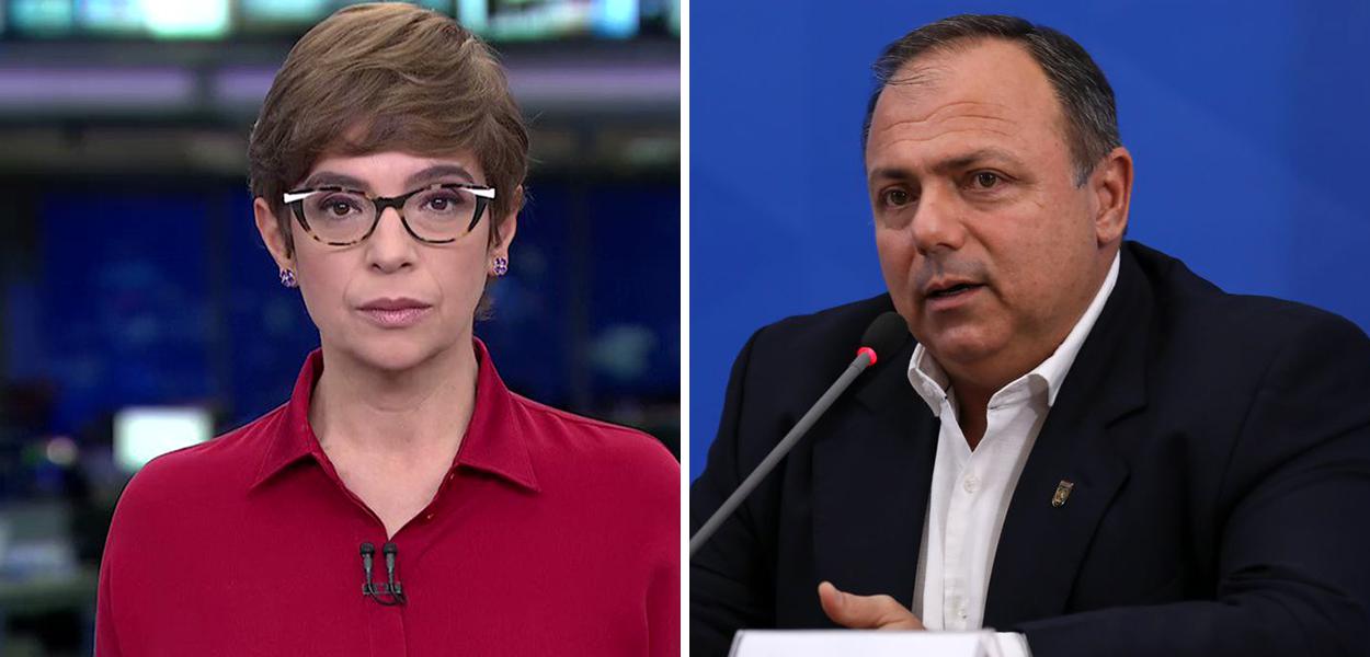 Renata Lo Prete e Eduardo Pazuello