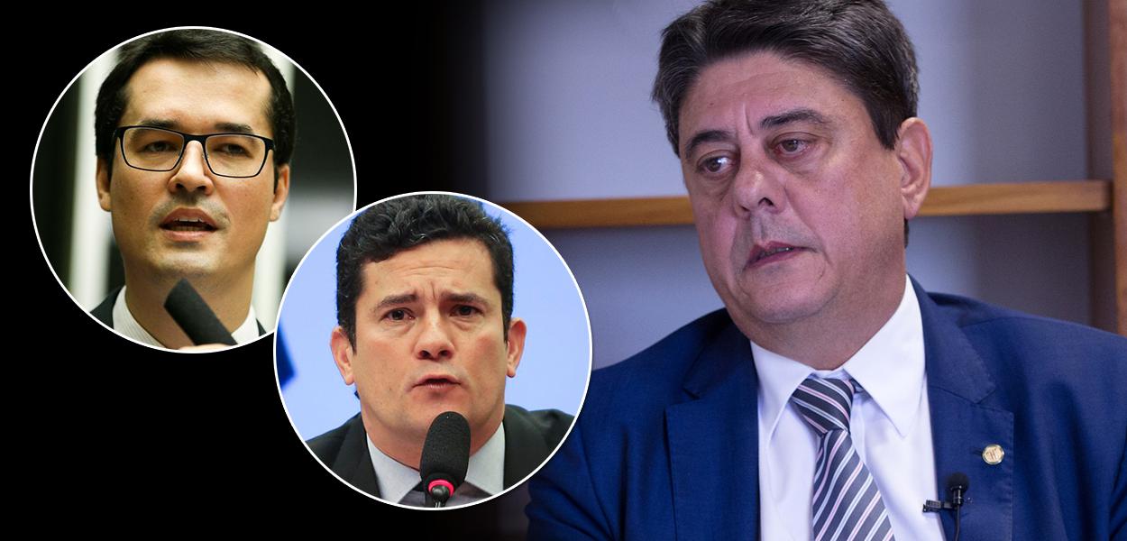 Deltan Dallagnol, Sergio Moro e Wadih Damous