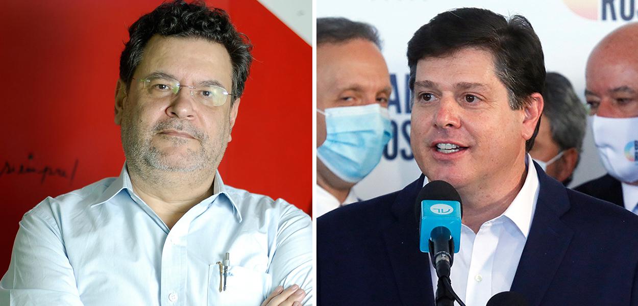 Rui Costa Pimenta e Baleia Rossi