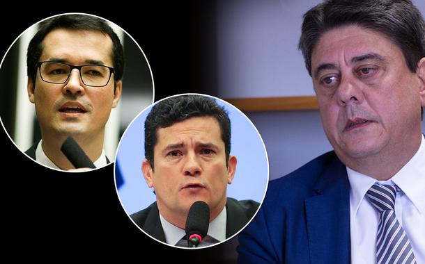 Deltan Dallagnol, Sergio Moro e Wadih Damous