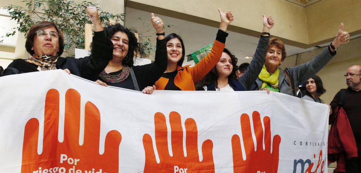 Luta pela legalização do aborto no Chile