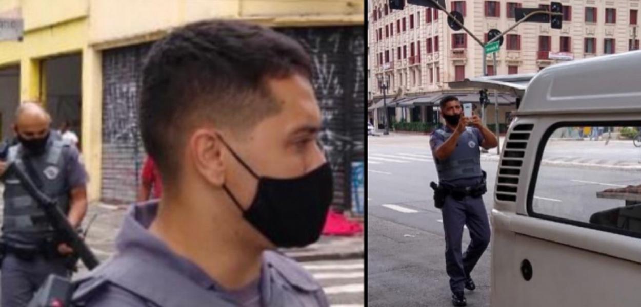 O Padre Julio Lancellotti denunciou neste domingo (10) nas suas redes sociais que foi intimidado por policiais militares