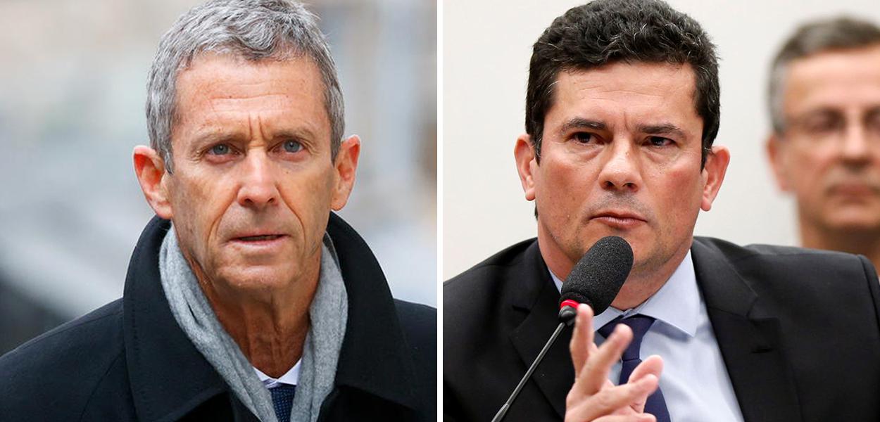 Beny Steinmetz e Sérgio Moro