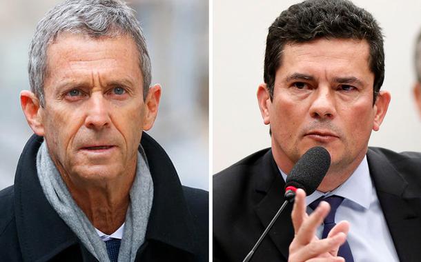 Beny Steinmetz e Sérgio Moro