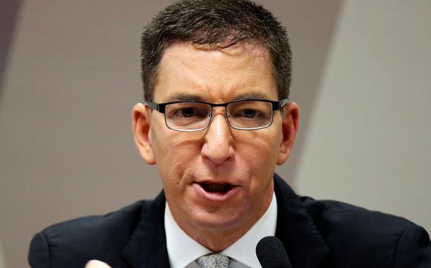 Author and journalist Glenn Greenwald speaks during a meeting at Commission of Constitution and Justice in the Brazilian Federal Senate in Brasilia, Brazil July 11, 2019. REUTERS/Adriano Machado