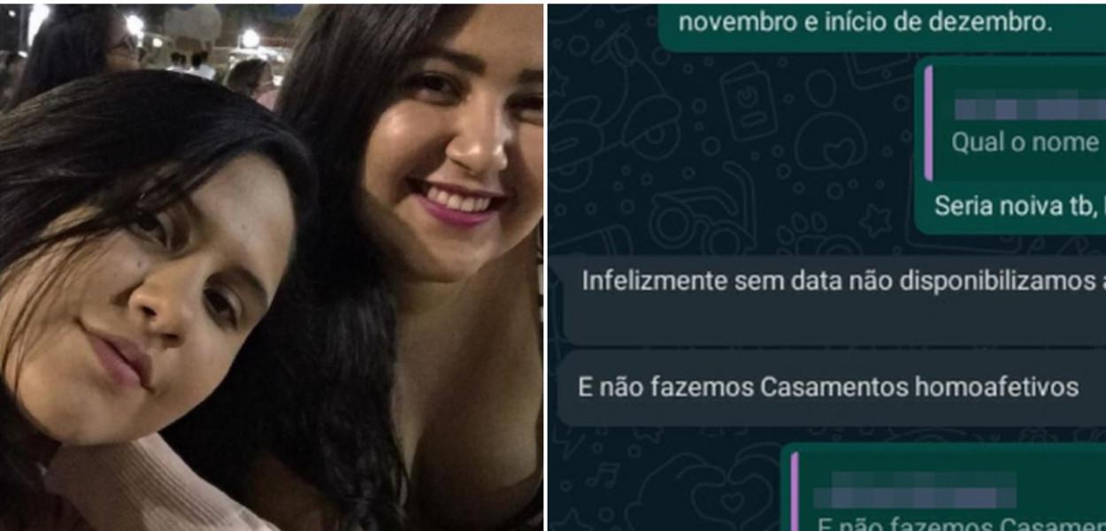 Ludmila Chaves e Cindy Andrade