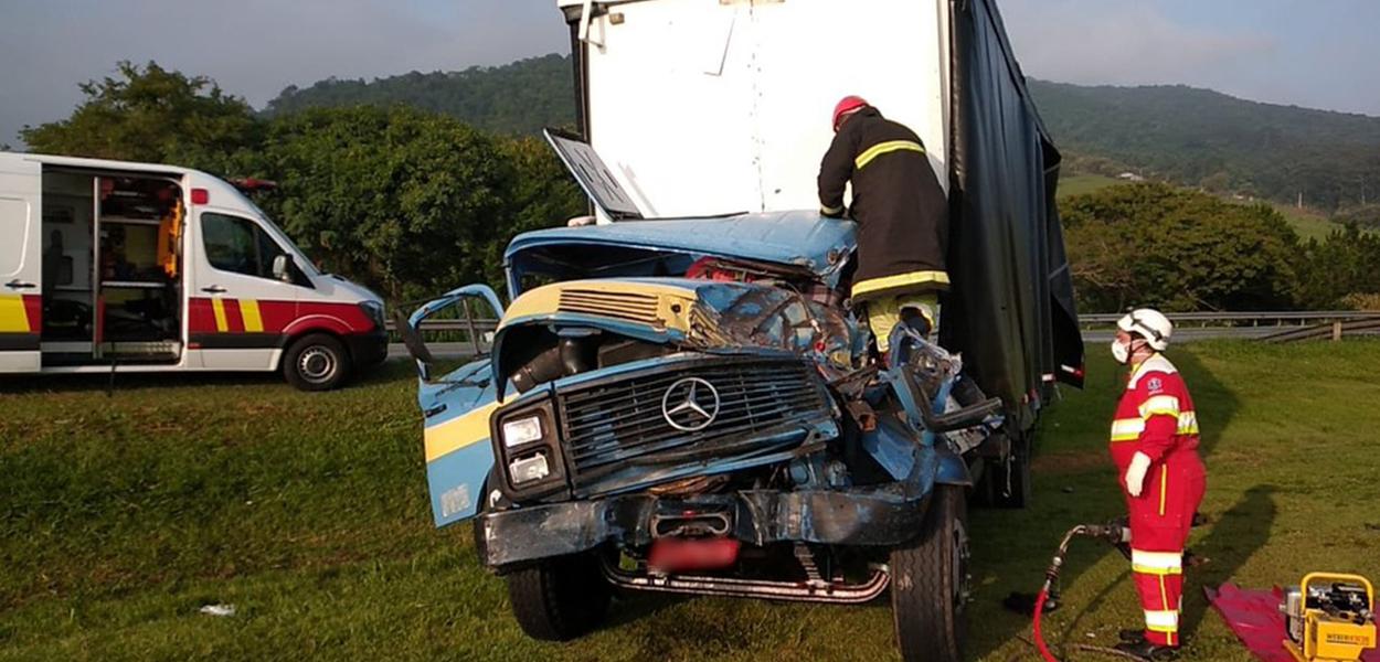 Acidente deixa um morto na Rodovia Bandeirantes em Jundiaí (SP)