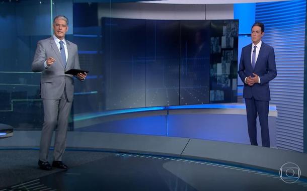 William Bonner, no Jornal Nacional