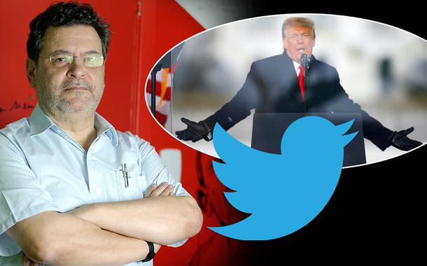 Rui Costa Pimenta e Donald Trump