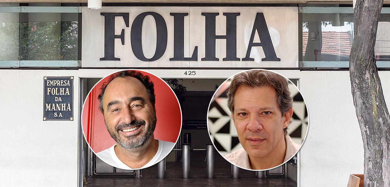 Renato Rovai e Fernando Haddad