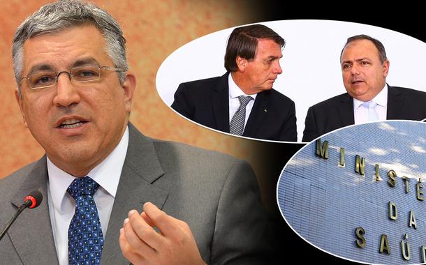 Alexandre Padilha, Jair Bolsonaro e Eduardo Pazuello